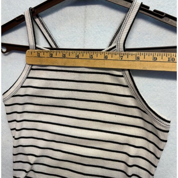 Rue 21 Blue White Striped Tank Top Size Medium - Picture 3 of 5